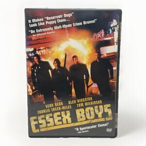 Essex Boys DVD 2000 Sean Bean Crime Thriller UK Gangster Film Miramax Widescreen